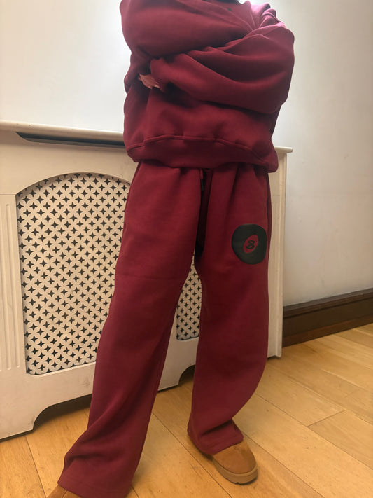 8 Burgundy Joggers (Female) PRE-ORDER ONLY