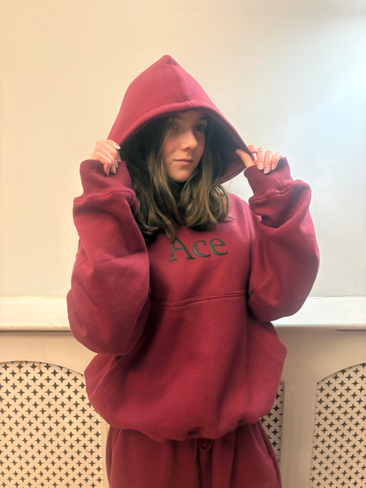 8 Burgundy Hoodie (Female) PRE-ORDER ONLY