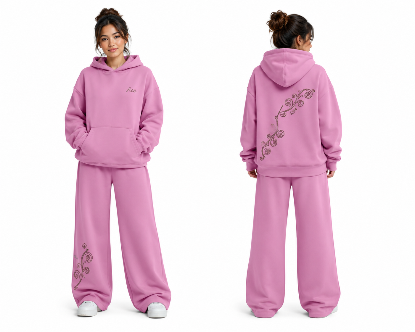 Pink Joggers (Female).                PRE-ORDER ONLY