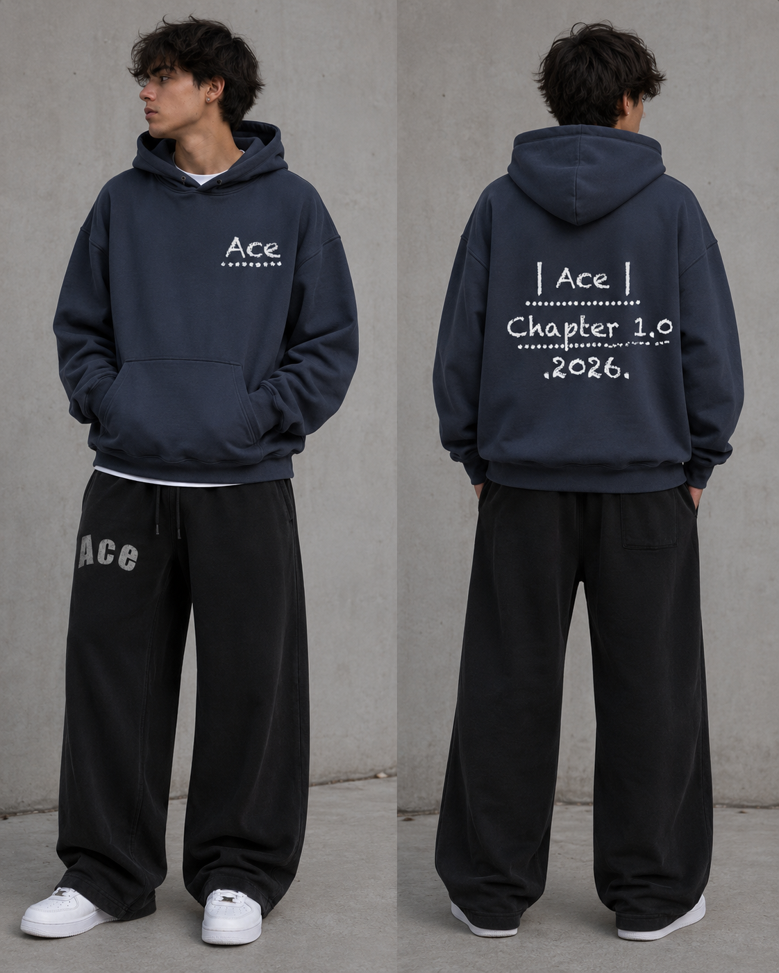 Grey Season 1 Hoodie (Male) PRE-ORDER ONLY