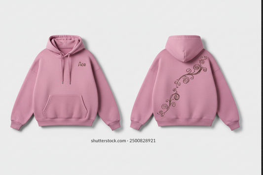Pink Hoodie (Female).                  PRE-ORDER ONLY
