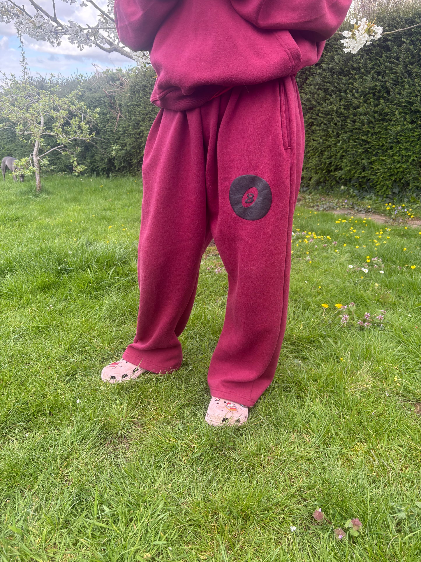 8 Burgundy Joggers (Female) PRE-ORDER ONLY